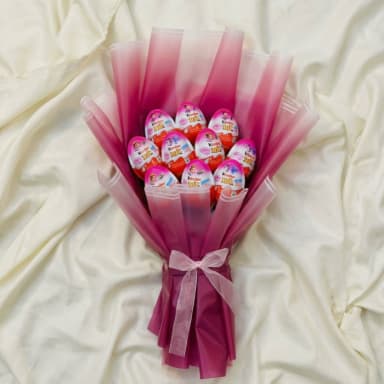 Kinder Joy Chocolate Bouquet For Kids