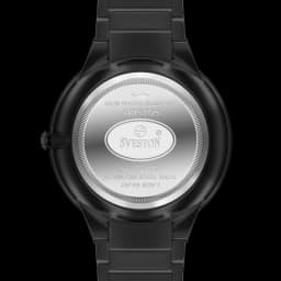Black and Gold Stainless Steel Watch for Men thumbnail 2