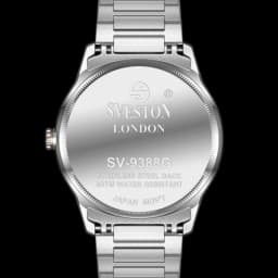 Men’s Two Tone Watch with Black Dial & Small Seconds thumbnail 2