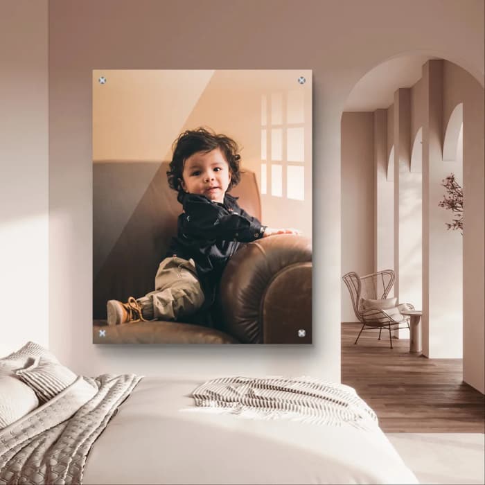 Custom Acrylic Portrait Photo Frame Personalized Wall Photo Print