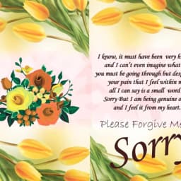 Apology Gift Combo Card, Chocolate, Teddy & Carry Bag thumbnail 2