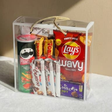 Snack Gift Hamper | Chips, Chocolate & Treats Gift Box