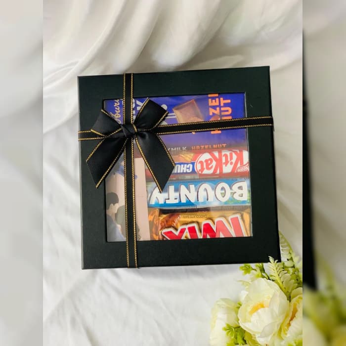 Purple Snack Gift Box Acrylic Snack Surprise Box