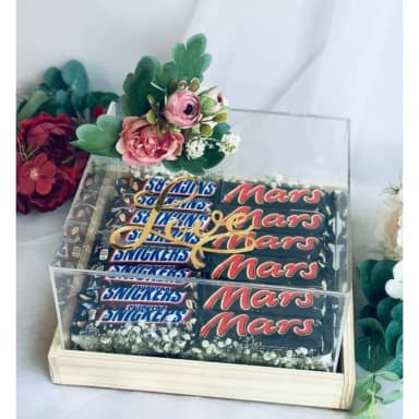 Luxury Transparent Snacks Gift Box