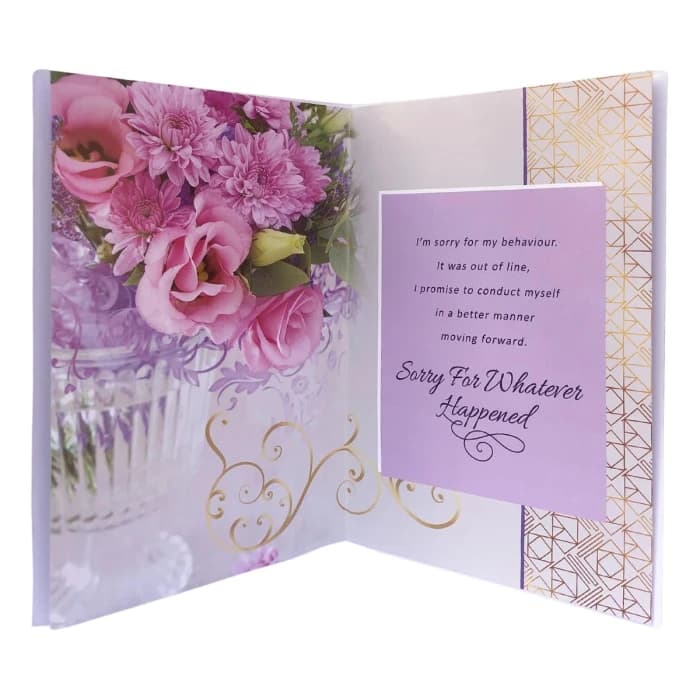 Sorry Card, Chocolate & Red Rose Apology Gift Combo cover image 2