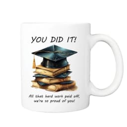 customized Graduation Mug Now Hotter by One Degree thumbnail 2