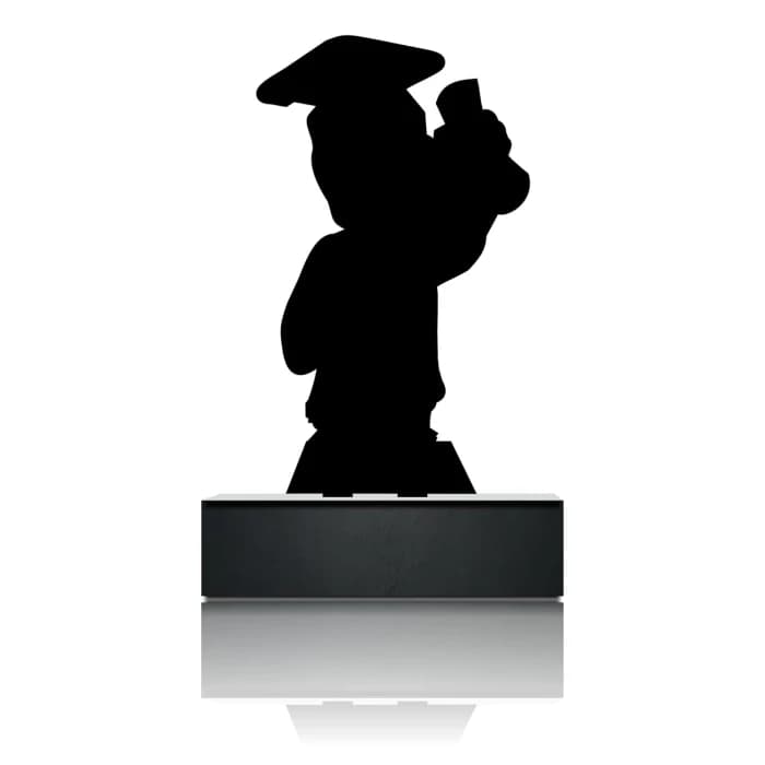 Graduation Black Tabletop Photo Frame with Tassel Holder Displays Photo cover image 1
