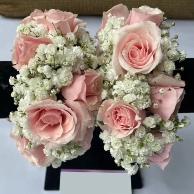 Pink Elegant Gajray | Fresh Bridal Gajra for Weddings & Events