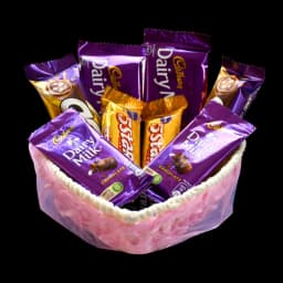 Sorry Scroll Card & Handmade Chocolate Basket Gift Combo thumbnail 3