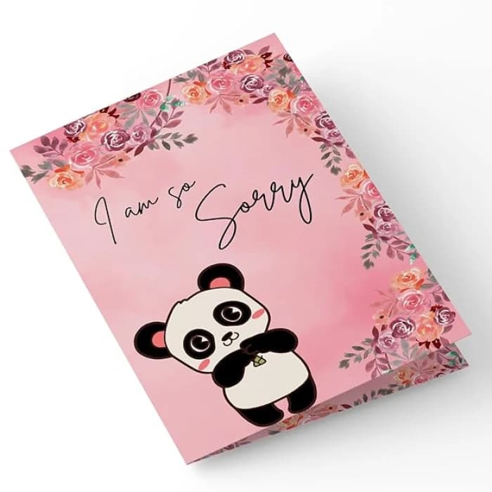 CLUZE Sorry Gift Combo – Greeting Card & Dairy Milk Silk (60g) cover image 2