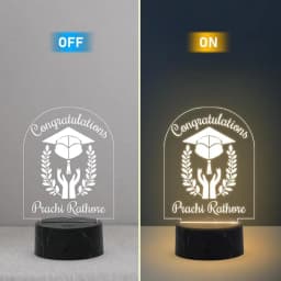 Personalized Graduation LED Lamp – Custom Engineer Graduation Gift thumbnail 1