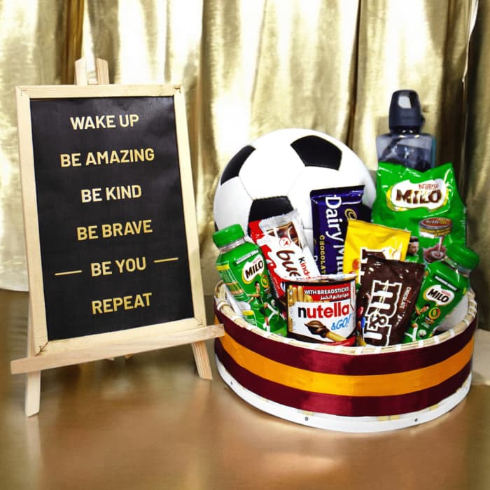 Sports Fun Snack Basket Kid’s Snack Gift Hamper