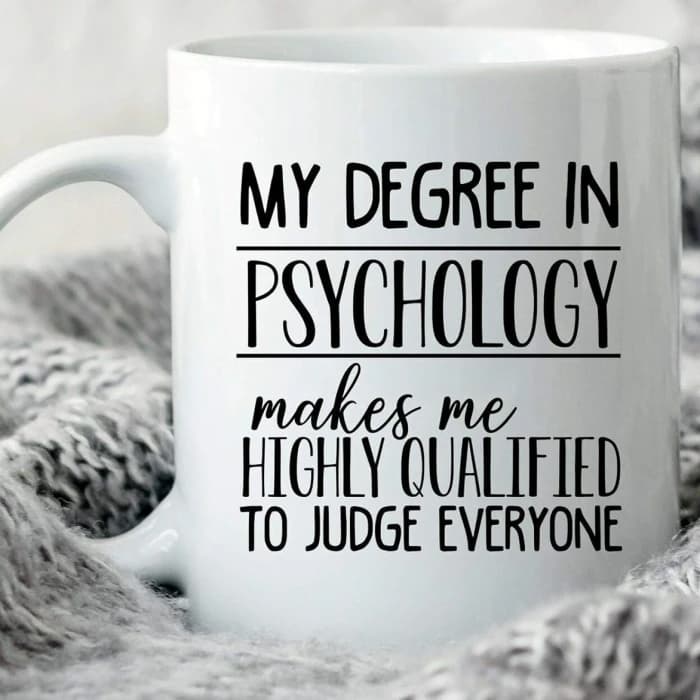 Psychology Graduation Mug I Chose The Psycho‑Path Ceramic Gift
