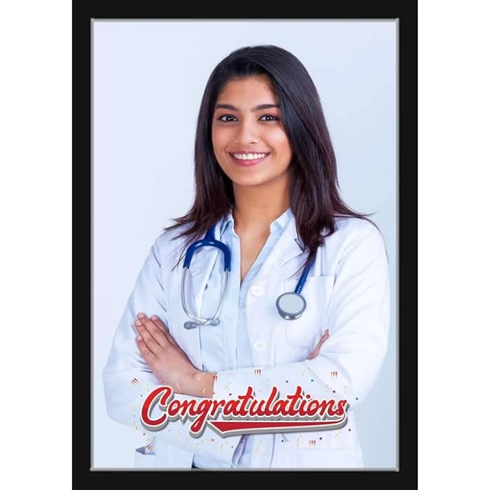 Congratulations Engineer Personalized Graduation LED Lamp – Custom Name & Year