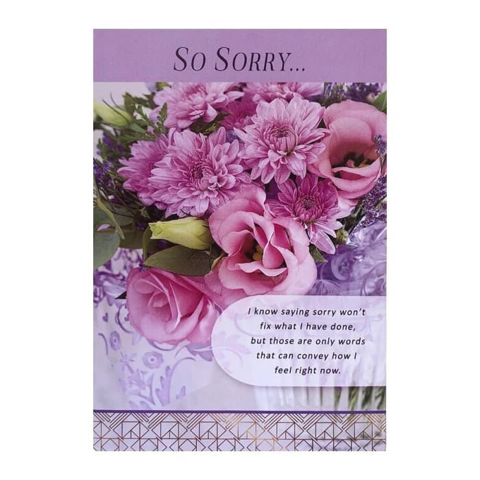 Sorry Card, Chocolate & Red Rose Apology Gift Combo cover image 3