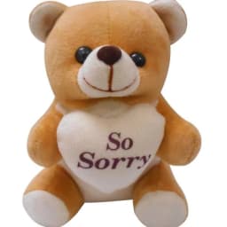 Sorry Gift for Girlfriend Scroll Card, Chocolates & Teddy Basket thumbnail 4