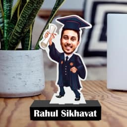 Graduation Black Tabletop Photo Frame with Tassel Holder Displays Photo thumbnail 4