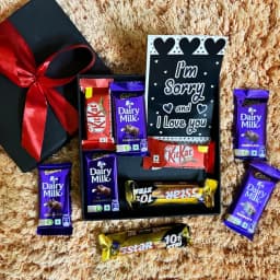 I’m Sorry Chocolate Gift Box with Card Apology Gift for Girlfriend, Boyfriend, Spouse thumbnail 2