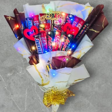 Chocolate Bouquet Anniversary, Wedding Gift in Pakistan