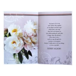 Sorry Gift Combo – Cute Teddy Bear & Apology Greeting Card thumbnail 5