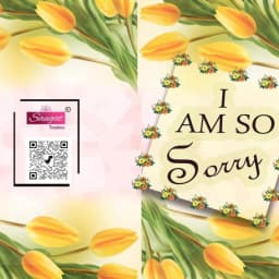 Apology Gift Combo Card, Chocolate, Teddy & Carry Bag thumbnail 5