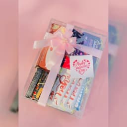 Stylish Acrylic Snacks Gift Box Chocolate Gift Hamper Pakistan thumbnail 1