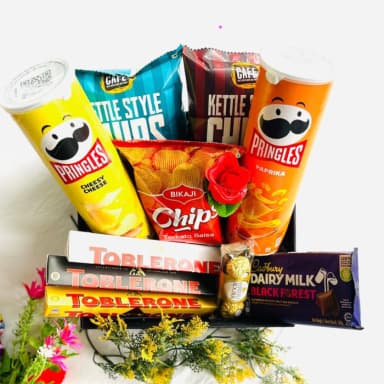 Premium Luxury Chocolate & Snack Hamper