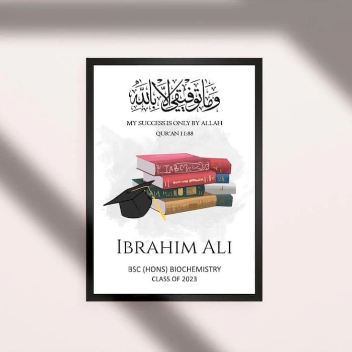 Graduation Photo Frame Convocation Gift for Degree Holders