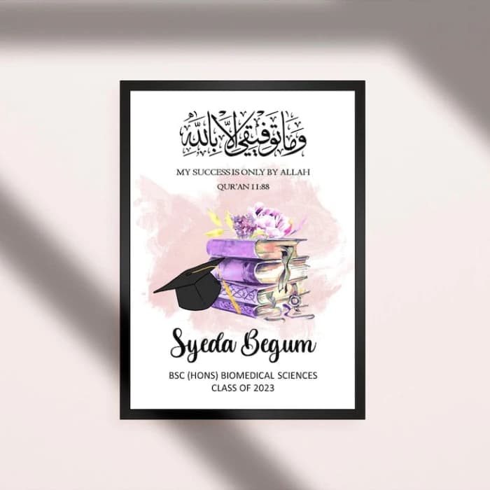 Elegance Redefined – Graduation Photo Frame Gift for Degree Holders in Pakistan