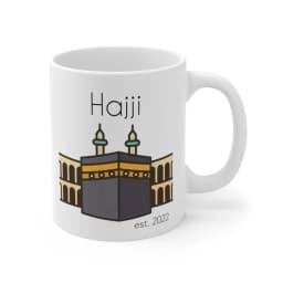 Gift for Hajji Personalized Hajj Mubarak Mug thumbnail 3