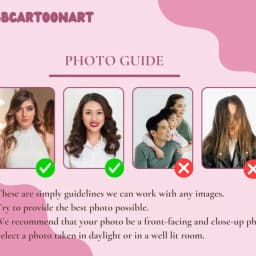 Personalized Female Graduation Cartoon – Custom Caricature Portrait thumbnail 7