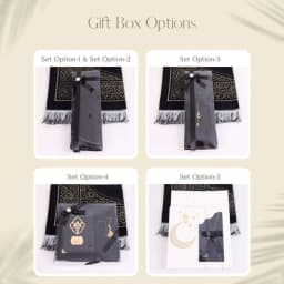 Personalized Prayer Mat Gift Set  Custom Quran & Tasbeeh (Multiple Colors) thumbnail 5
