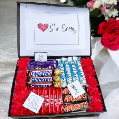 Sorry Chocolates Gift Box