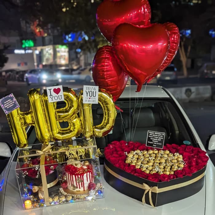 Premium Romantic Birthday Surprise for Her – Special Gift Set