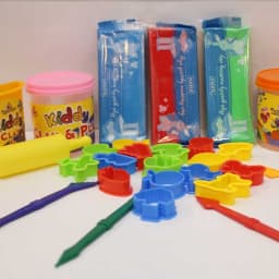 Play Clays Bucket for Kids Creative Modeling Clay Kit thumbnail 3