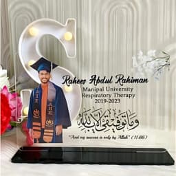 Custom Picture Graduation Frame – Personalized Acrylic with Stand thumbnail 2