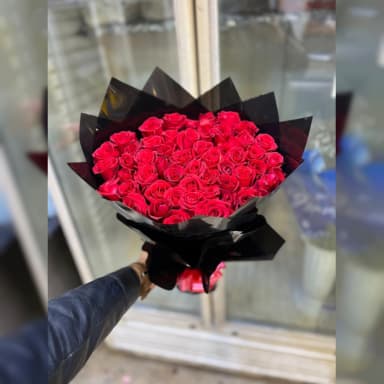 Red Roses Bouquet for Valentine’s Day