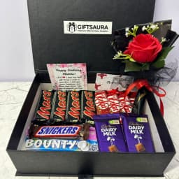 Rose & Cocoa Chocolate Gift Box Premium Chocolates thumbnail 1
