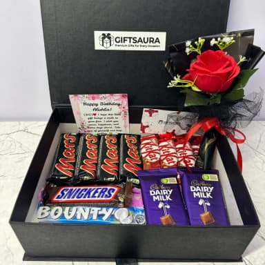 Rose & Cocoa Chocolate Gift Box Premium Chocolates