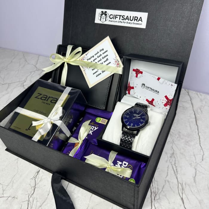Triple Delight Set Watch, Wallet & Fragrance for Him cover image 1