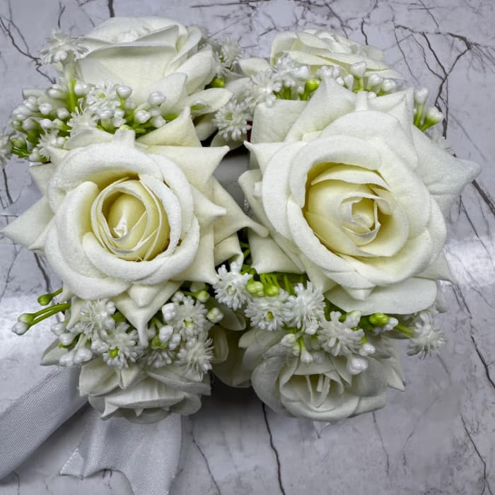 White Artificial Flower Gajray | Elegant Flower Gajra