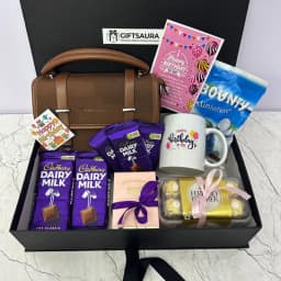 Special Birthday Gift for Her – Perfume, Sling Bag & Chocolates thumbnail 1