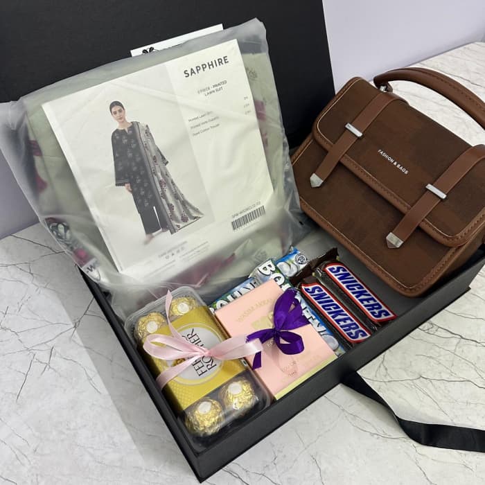 Women’s Gift Hamper with Suit, Handbag & Perfume cover image 2