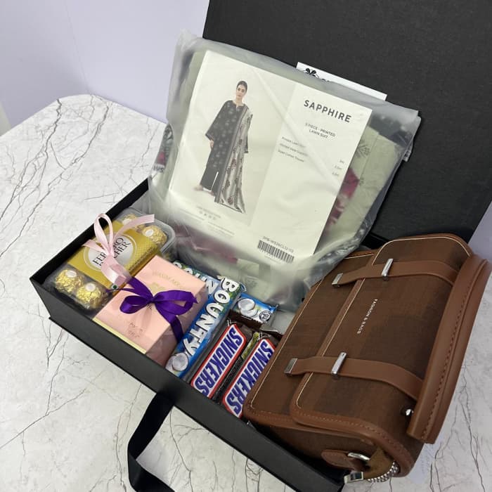 Women’s Gift Hamper with Suit, Handbag & Perfume cover image 1