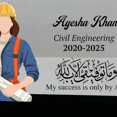 She Builds the Future – Engineer Graduation Frame (Female) She Builds the Future – Engineer Graduation Frame (Female)