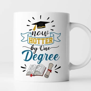 customized Graduation Mug Now Hotter by One Degree customized Graduation Mug Now Hotter by One Degree