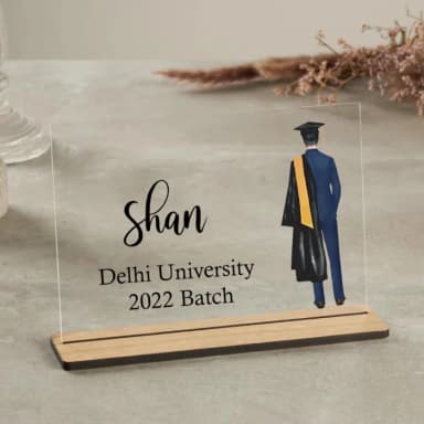 Customized Graduation Plaque Personalized Name College & Year Customized Graduation Plaque Personalized Name College & Year
